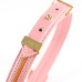 Поводок LOCKINK SEVANDA Love Heart Butterfly Leather Collar Set - Pink - Фото №4