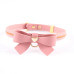 Поводок LOCKINK SEVANDA Love Heart Butterfly Leather Collar Set - Pink - Фото №5