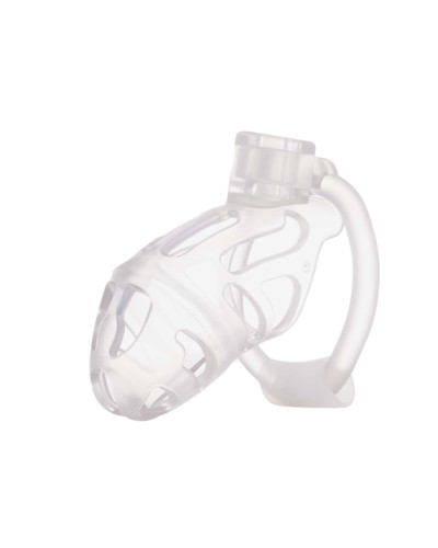 Клетка для пениса LOCKINK SEVANDA Plastic Penis Chastity Cage - Transparent - Фото №1