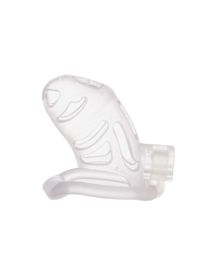 Клетка для пениса LOCKINK SEVANDA Plastic Penis Chastity Cage - Transparent - Фото №6