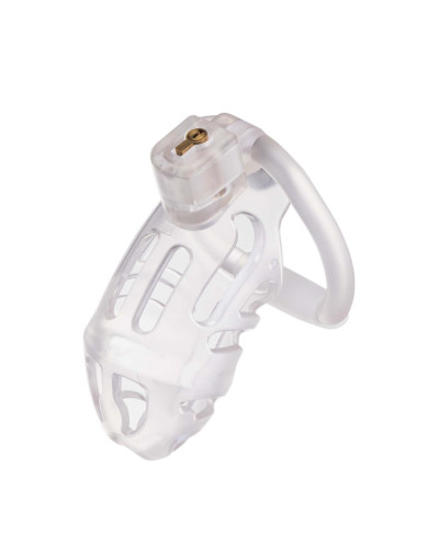 Клетка для пениса LOCKINK SEVANDA Plastic Penis Chastity Cage - Transparent - Фото №8