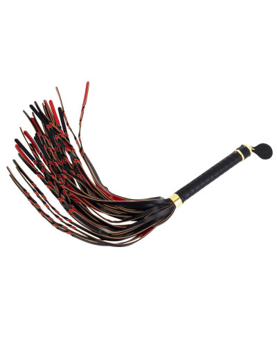 Флогер LOCKINK SEVANDA Red & Black Braided Tail Flogger - Фото №3