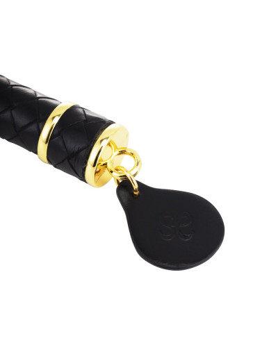Флогер LOCKINK SEVANDA Red & Black Braided Tail Flogger - Фото №4
