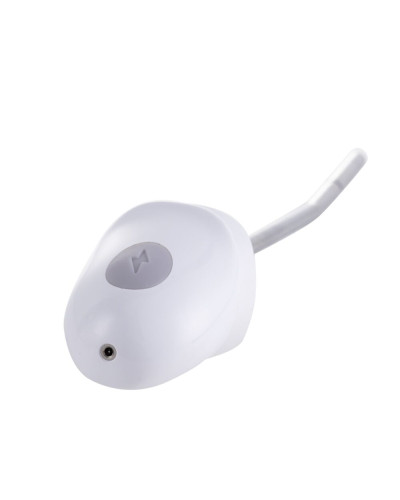 Уретральный зонд LOCKINK SEVANDA Vibrating & E-stim Metal Urethral Sounding - White - Фото №4