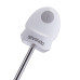 Уретральный зонд LOCKINK SEVANDA Vibrating & E-stim Metal Urethral Sounding - White - Фото №7