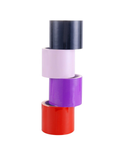 Електростатична стрічка для бондажу LOCKINK SEVANDA Electrostatic Tape - Red Tape, 16 м - Фото №6