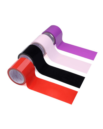 Електростатична стрічка для бондажу LOCKINK SEVANDA Electrostatic Tape - Black Tape, 16 м - Фото №3