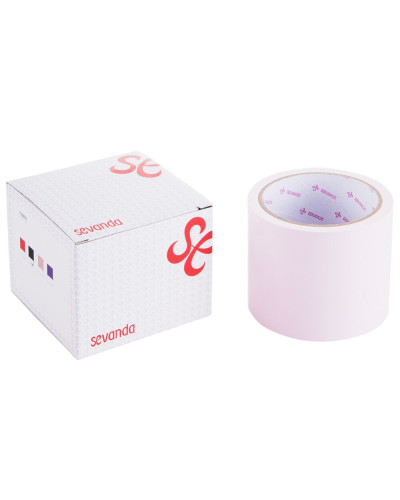 Електростатична стрічка для бондажу LOCKINK SEVANDA Electrostatic Tape - Pink Tape, 16 м - Фото №1