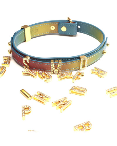 Нашийник LOCKINK Multi-color DIY Alphabet Collar - Фото №2