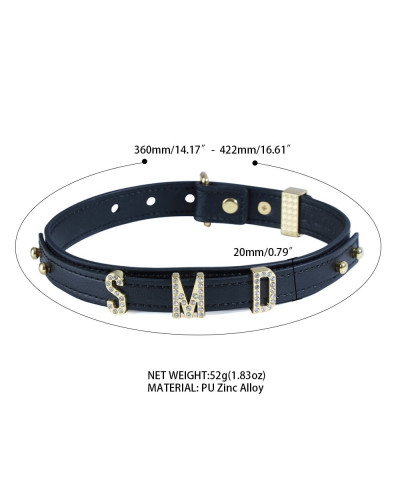 Нашийник LOCKINK Dark DIY Alphabet Collar - Фото №10