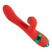 Вібратор-кролик з флогером LOCKINK SEVANDA Whip Vibrating Massage Wand - Red & Green - Фото №5