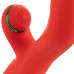 Вібратор-кролик з флогером LOCKINK SEVANDA Whip Vibrating Massage Wand - Red & Green - Фото №7