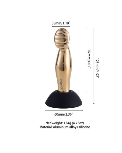 Масажери простати LOCKINK SEVANDA Eros Vibrating Prostate Massager - Фото №11