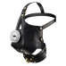 Маска-збруя для орального сексу з повідцем LOCKINK SEVANDA Blowjob Head Muzzle with Leash - Фото №2
