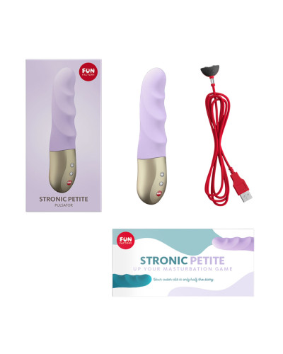 Мини-пульсатор Fun Factory STRONIC PETITE pastel lilac, 8 режимов, подходит для начинающих - Фото №7