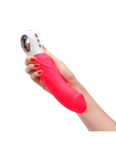 Вибратор для точки G Fun Factory BIG BOSS pink, очень мощный, 23,5 см - Фото №5