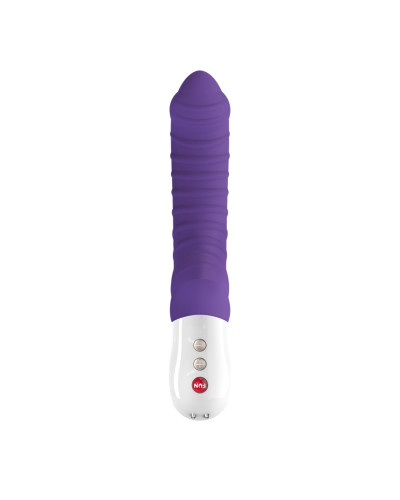 Вібратор для точки G Fun Factory TIGER violet, ребристий, підходить для анальної стимуляції - Фото №2