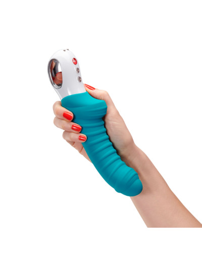 Вибратор для точки G Fun Factory TIGER petrol, ребристый, подходит для анальной стимуляции - Фото №6