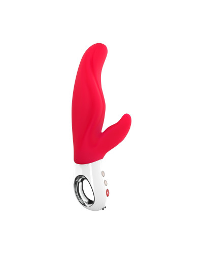 Вибратор-кролик для точки А Fun Factory LADY BI india red, 2 мотора, 12 режимов - Фото №1