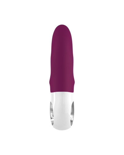 Вібратор-кролик Fun Factory MISS BI grape/white, 2 незалежні мотори, діаметр 4,2 см - Фото №5