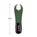 Вибратор для пениса Fun Factory MANTA moss green/black, подходит для парных игр - Фото №2