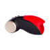 Мастурбатор для головки пениса Fun Factory COBRA LIBRE II black/red, 2 мотора, игра без рук - Фото №1