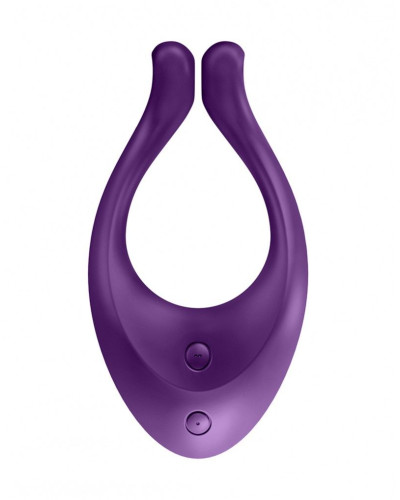 Вібратор для пар Satisfyer Endless Love Lila, 3 незалежних мотора, багатофункціональний - Фото №1