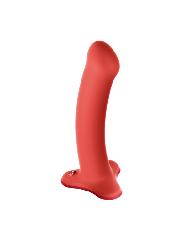 Фаллоимитатор Fun Factory MAGNUM, оранжевый, очень гибкий, длина 18,3 см, диаметр 3,7 см - Фото №1