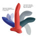 Фаллоимитатор Fun Factory LIMBA FLEX L, цвет морской волны, гибкий, с эффектом памяти, подходит для точки G - Фото №4