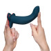 Фаллоимитатор Fun Factory LIMBA FLEX L, цвет морской волны, гибкий, с эффектом памяти, подходит для точки G - Фото №6