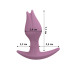 Анальная пробка Fun Factory BOOTIE FEM, розовая, в виде бутона, диаметр 2,9 см, тонкий ограничитель - Фото №2