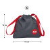 Сумка для секс-игрушек Fun Factory TOYBAG, S, серая, кисет, 14x14 см - Фото №2