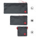 Сумка для секс-игрушек Fun Factory TOYBAG, S, серая, кисет, 14x14 см - Фото №3