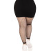 Чулки Leg Avenue Industrial Net footless tights Black 1X/2X - Фото №5