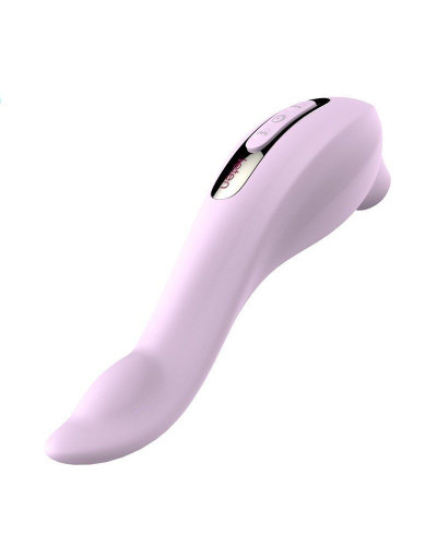 Вакуумный вибратор 3-в-1 Leten Sucking Vibrator (вакуум, вибрация, массажные движения язычка) - Фото №1