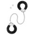 Поножи Fetish Tentation Adjustable metal and fur ankle cuffs - Фото №1
