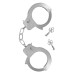 Наручники Fetish Tentation Adjustable metal wrist cuffs - Фото №1