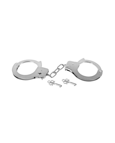 Наручники Fetish Tentation Adjustable metal wrist cuffs - Фото №3