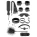 Набор для BDSM Fetish Tentation SM Bondage Box in vegan leather 10pcs - Фото №1