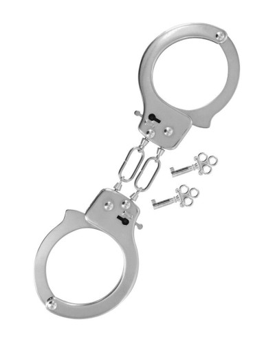 Наручники Fetish Tentation Soft adjustable metal wrist cuffs - Фото №1