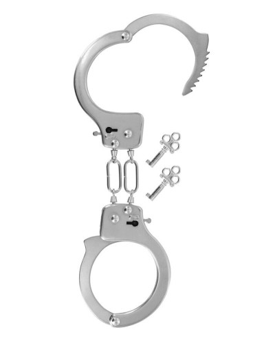 Наручники Fetish Tentation Soft adjustable metal wrist cuffs - Фото №2