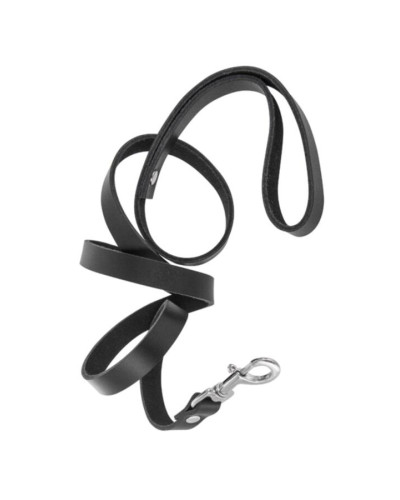 Поводок Fetish Tentation Premium Patent leather chocker and leash - Фото №3