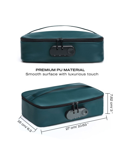 Кейс для игрушек Dorcel DISCREET BOX LUXURY GREEN - Фото №6