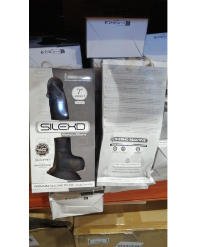 Фалоімітатор SilexD Johnny Black (MODEL 1 size 7in) (м'ята упаковка!!!) - Фото №2
