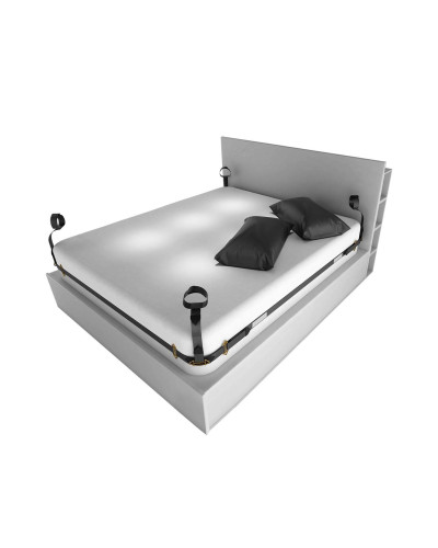 Фіксатори рук і ніг для ліжка LOCKINK BDSM Adjustable Bed Restraint Kit (м'ята упаковка!!!) - Фото №1