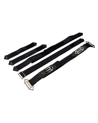 Фіксатори рук і ніг для ліжка LOCKINK BDSM Adjustable Bed Restraint Kit (м'ята упаковка!!!) - Фото №13