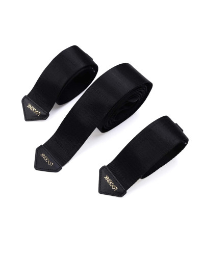 Фіксатори рук і ніг для ліжка LOCKINK BDSM Adjustable Bed Restraint Kit (м'ята упаковка!!!) - Фото №10
