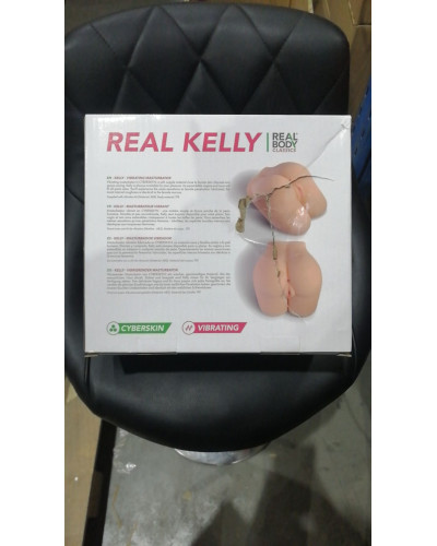 Мастурбатор Real Body — Real Kelly (м'ята упаковка!!!) - Фото №2