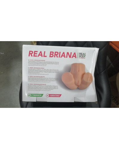 Мастурбатор Real Body — Real Briana (м'ята упаковка!!!) - Фото №2