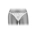 Трусики-стринги с жемчужной ниткой Fashion Secret VENUSINA White (мятая упаковка!!!) - Фото №1